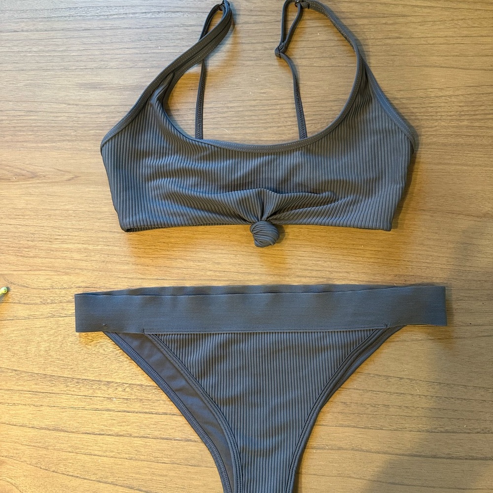 Frankie’s Bikinis Gray Bikini